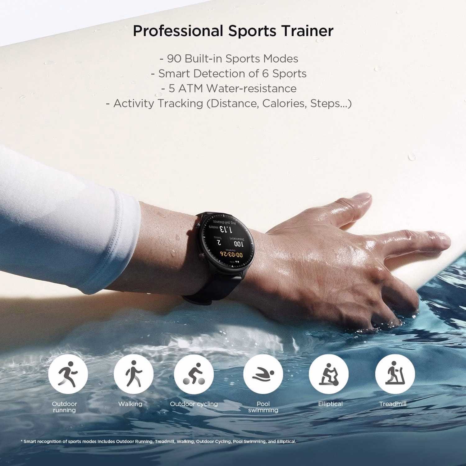 Amazfit Smartwatch GTR 2 Orologio Intelligente Sportivo Fitness Tracker 1,39 Pollici Impermeabile 5 ATM Cronometro con GPS, Bluetooth, Contapassi, Memoria musicale da 3 GB (Lega di Alluminio)